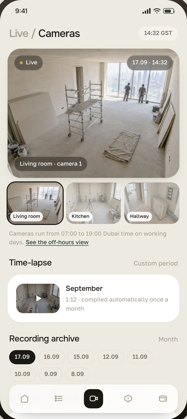 Live, living room